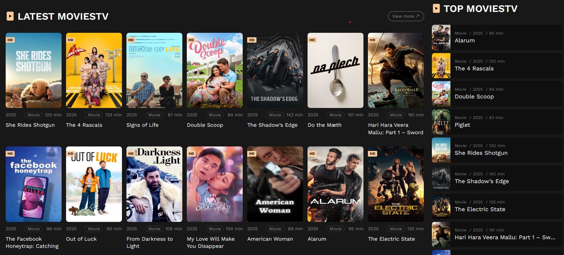 banner StreamM4U HD on 2025